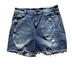 Judy Blue Medium Blue Denim Shorts 3XL